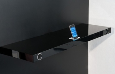 Geluid van de bovenste plank
